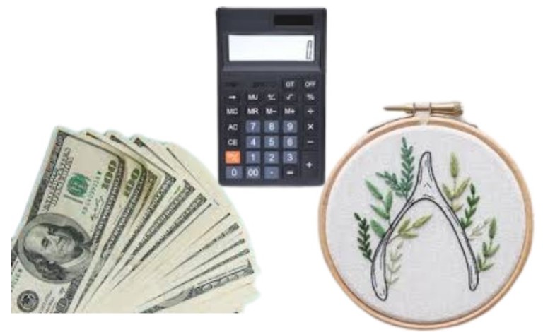 How to calculate the cost of Hand embroidery