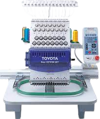 What kind of machine is used for embroidery